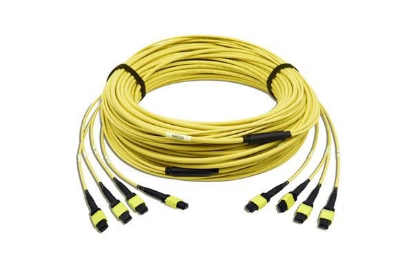 48F OS1/OS2 SMF MPO-MPO магистрален кабел