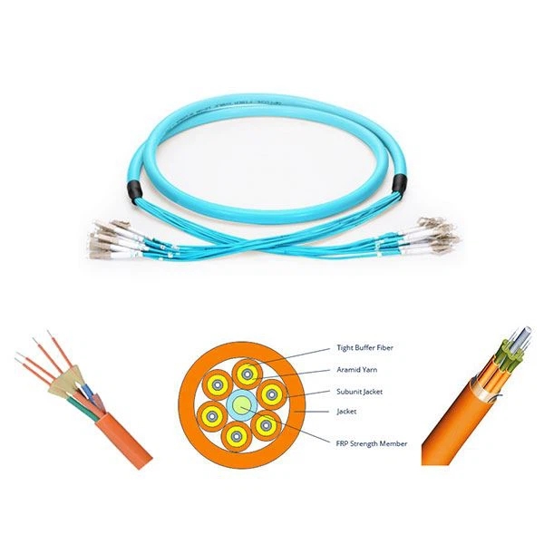Cable de conexión de fibra de ruptura