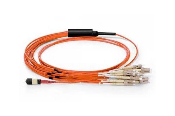 OM2 24-волоконный патч-кабель MPO-12* Dx LC